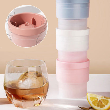 Compact Round Ice Hockey Puck Maker