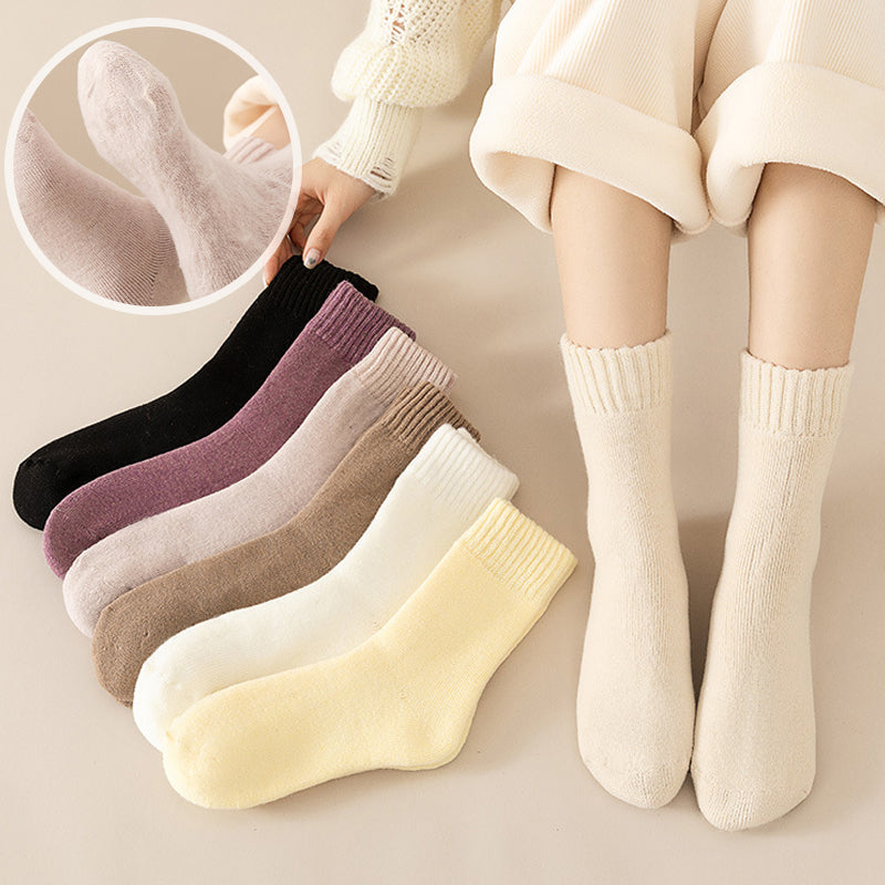 Cozy Fleece Lined Thermal Socks for Men Women
