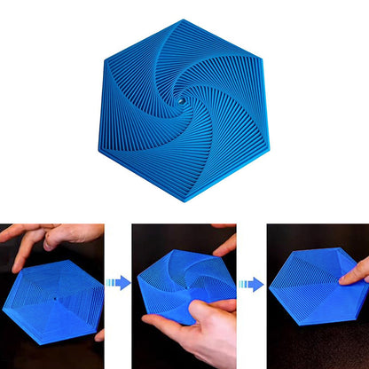 Colorful Fidget Toy Hexagon