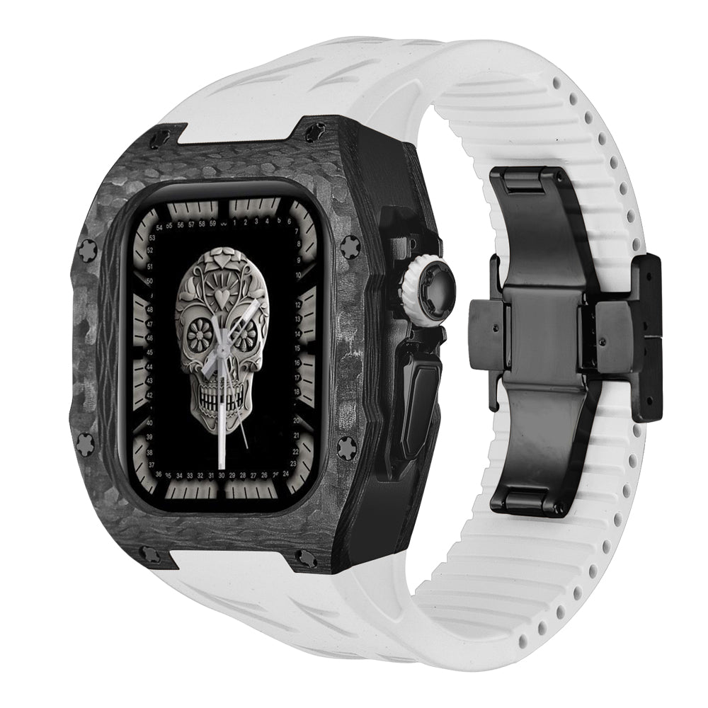 Durable Carbon Fiber Apple Watch Ultra Case Kit