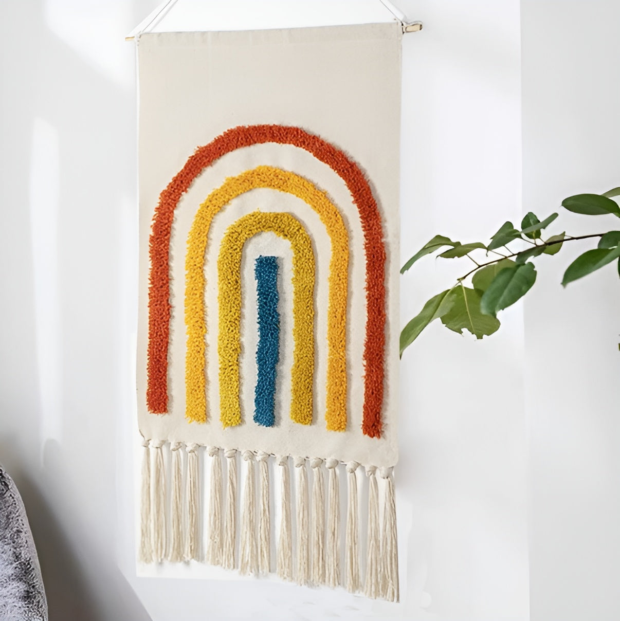 Vibrant Boho Wall Hanging Decoration