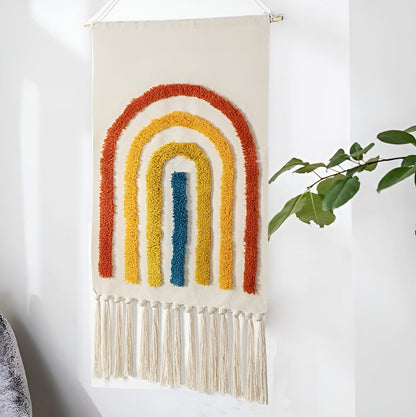 Vibrant Boho Wall Hanging Decoration