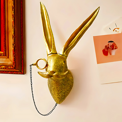 Decorative Animal Head Wall Sculpture