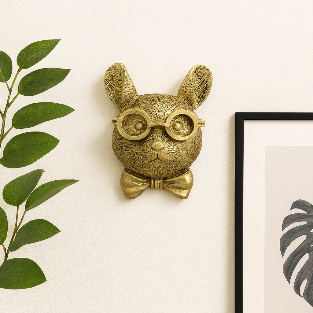 Decorative Animal Head Wall Sculpture