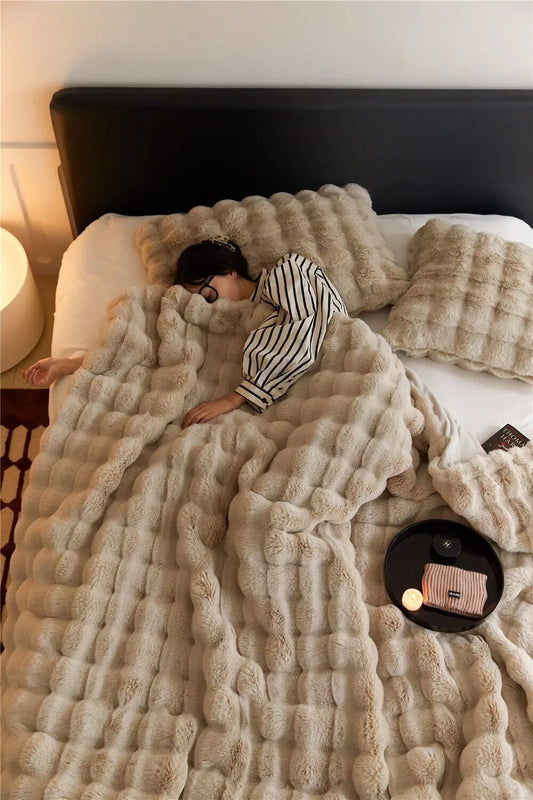 Soft Fuzzy Blanket for Cold Winter Nights