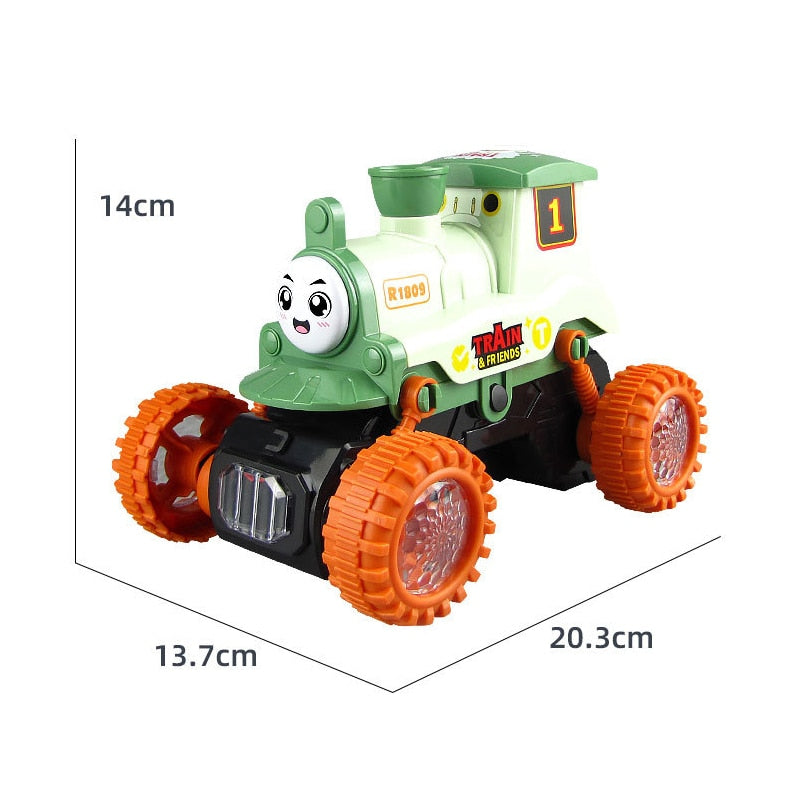 Colorful Musical Train Set Toy