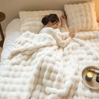 Soft Fuzzy Blanket for Cold Winter Nights