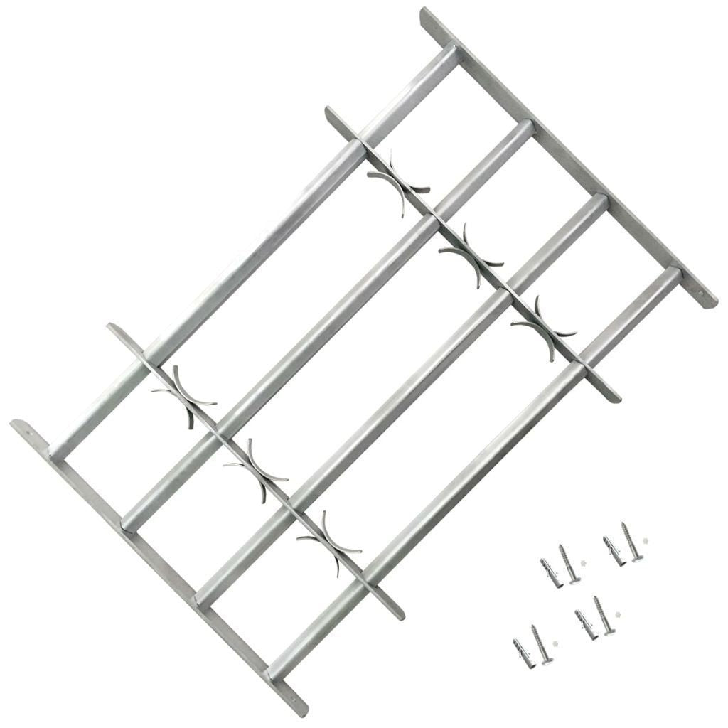 Secure Window Guard with 3 Bars Adjustable 700-1050mm - Luxicro