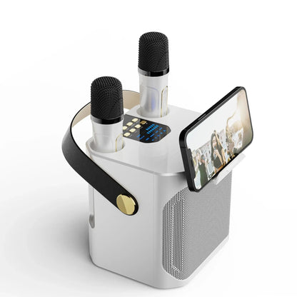 Compact Wireless Karaoke Speaker – 360° Portable Sound - Luxicro