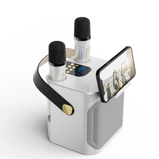 Compact Wireless Karaoke Speaker – 360° Portable Sound - Luxicro