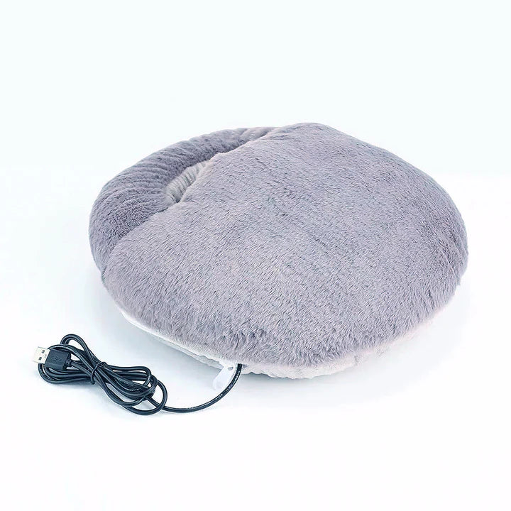 Cozy Electric Foot Warmer with Soft Heat Settings
