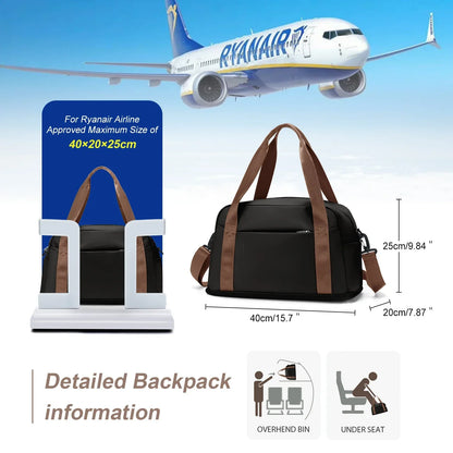 Compact Carry On Travel Bag Large Capacity
