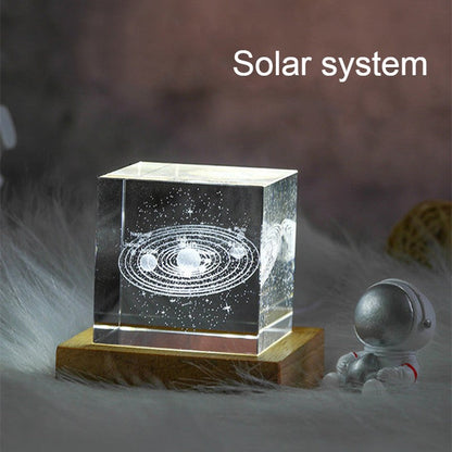 Vibrant LED Lighted Glass Decoration Box - Luxicro