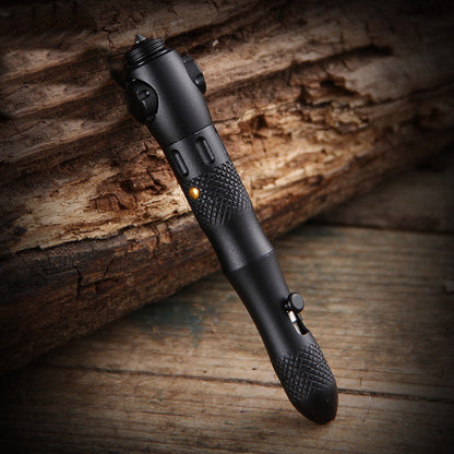 Durable Everyday Carry Pen with LED and Emergency Tool - Luxicro