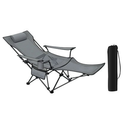 Comfortable Folding Recliner Chair with Footrest