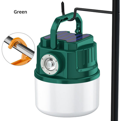 Compact Outdoor Solar USB Camp Light - Luxicro