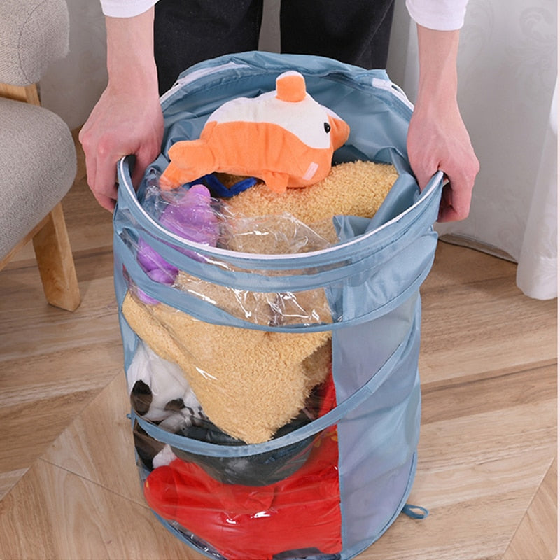 Cute Fabric Childrens Toy Storage Bin