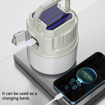 Compact Outdoor Solar USB Camp Light
