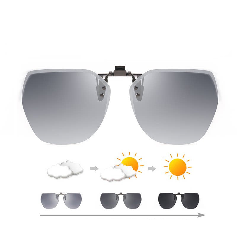 Polarized Clip-On Sunglasses for Driving Outdoor Use