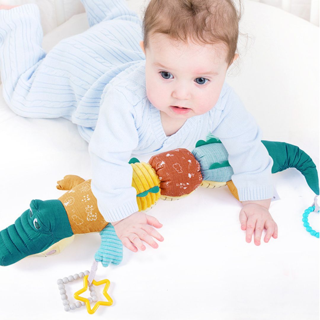 Cuddly Plush Singing Crocodile Toy