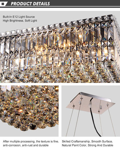 Luxurious Green Crystal Lighting Fixtures