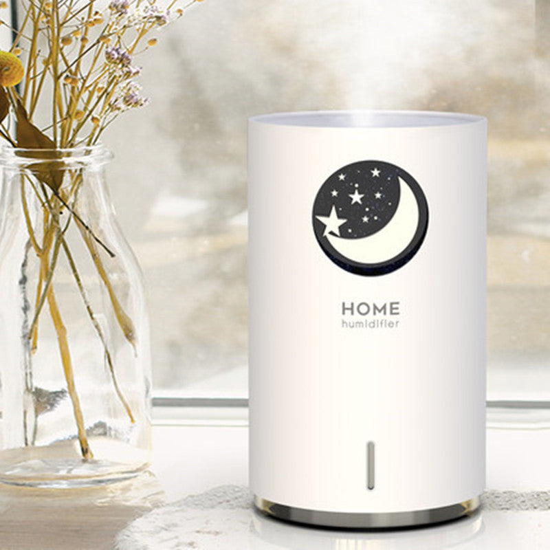 Compact Cool Mist Humidifier with Color LED Light