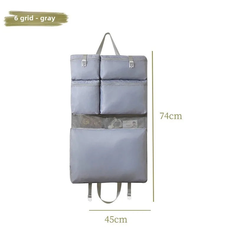 Collapsible Storage Travel Bag with Compartments - Luxicro