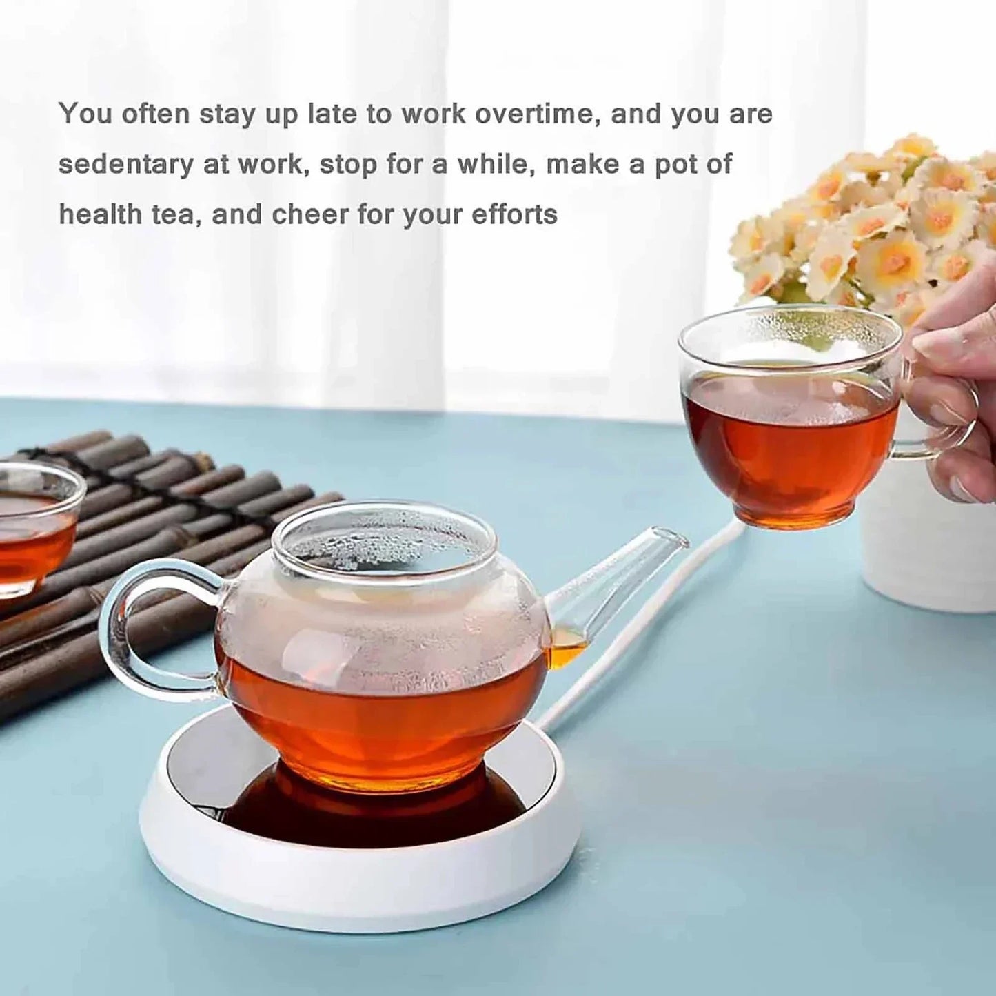 Quick Heating Coffee Mug Warmer Pad