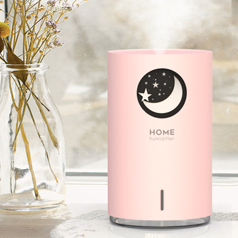 Compact Cool Mist Humidifier with Color LED Light