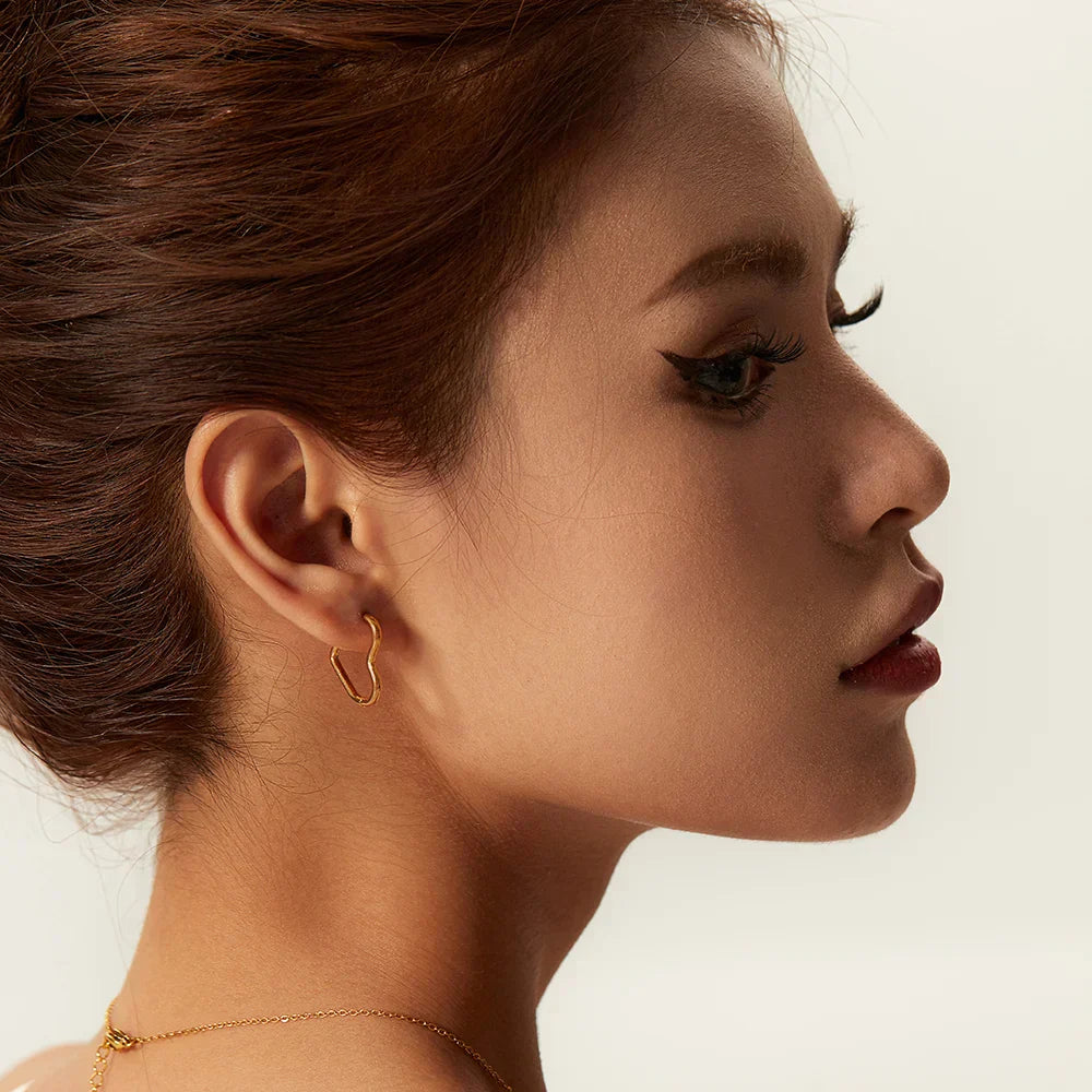 Lovely Romantic Heart Earrings