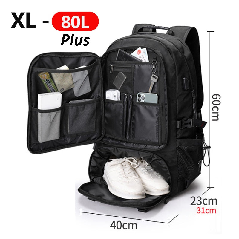 Big Capacity Hiking Trekking Rucksack Bag