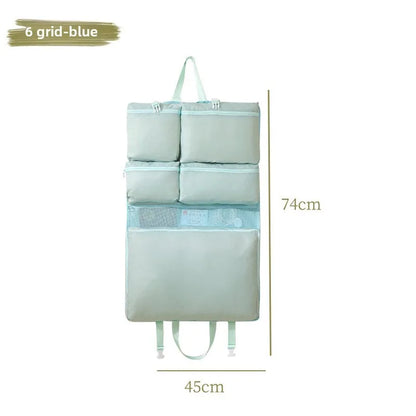 Collapsible Storage Travel Bag with Compartments