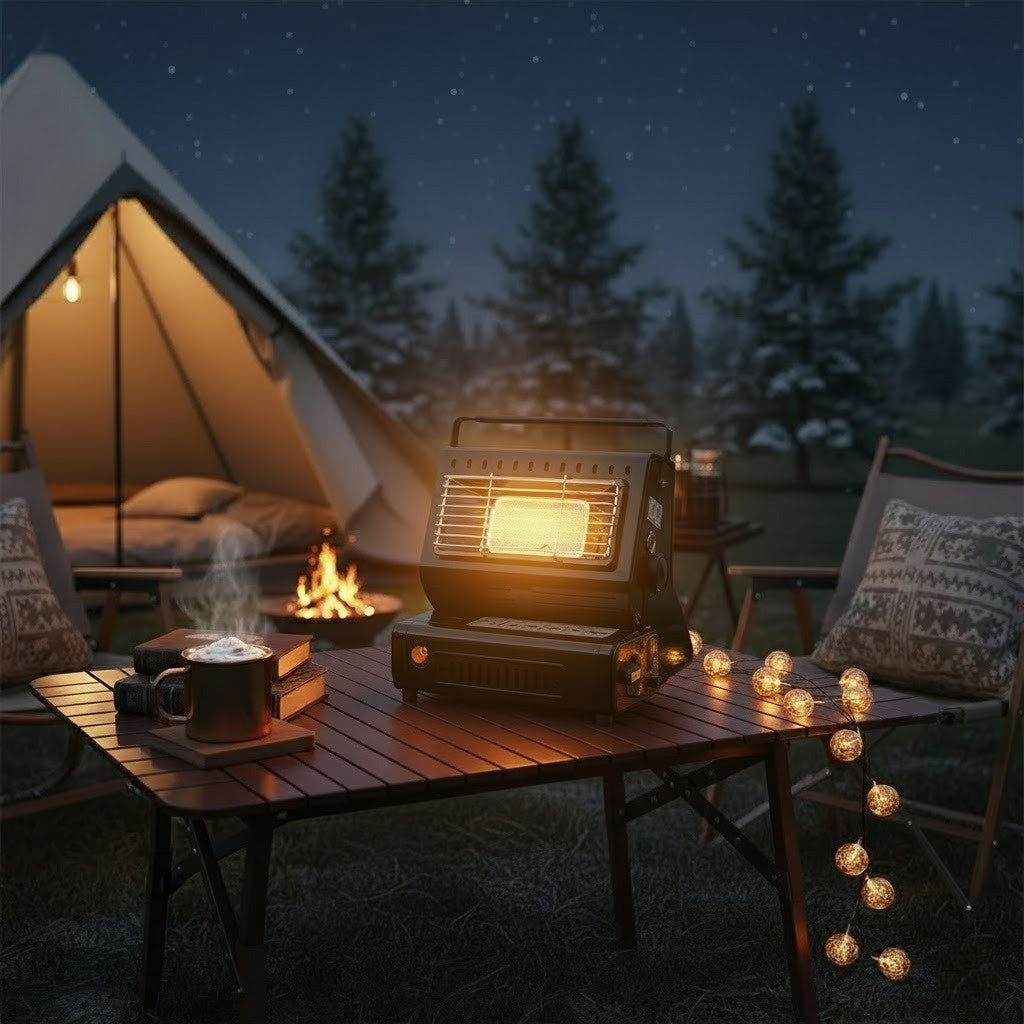 Portable Outdoor Heated Camping Stove - Luxicro
