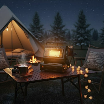 Portable Outdoor Heated Camping Stove - Luxicro