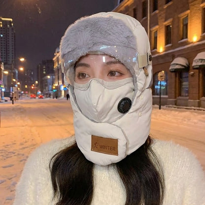 Thermal Insulated Winter Face Mask Beanie - Luxicro