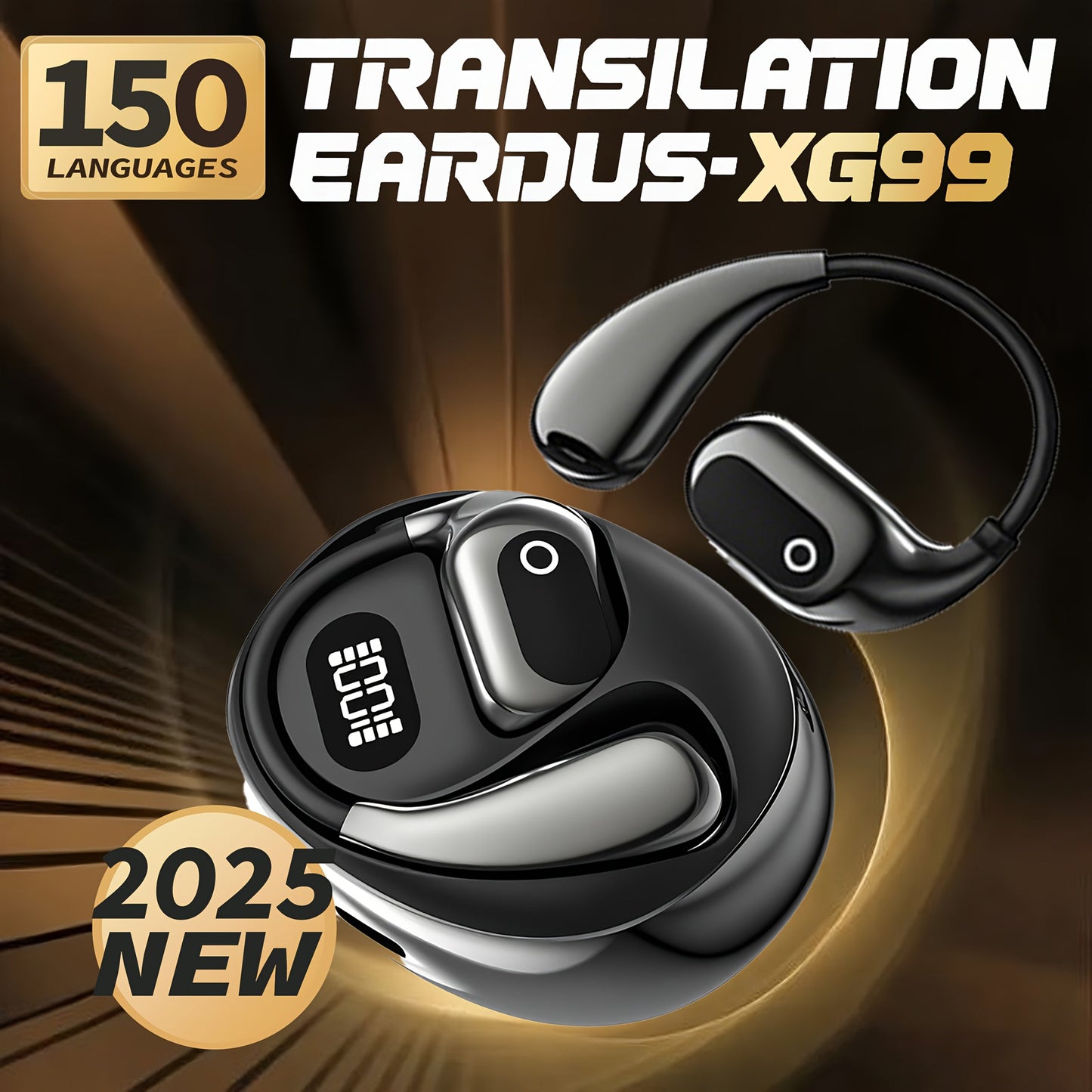 Fast Language Translation Bluetooth Earbuds