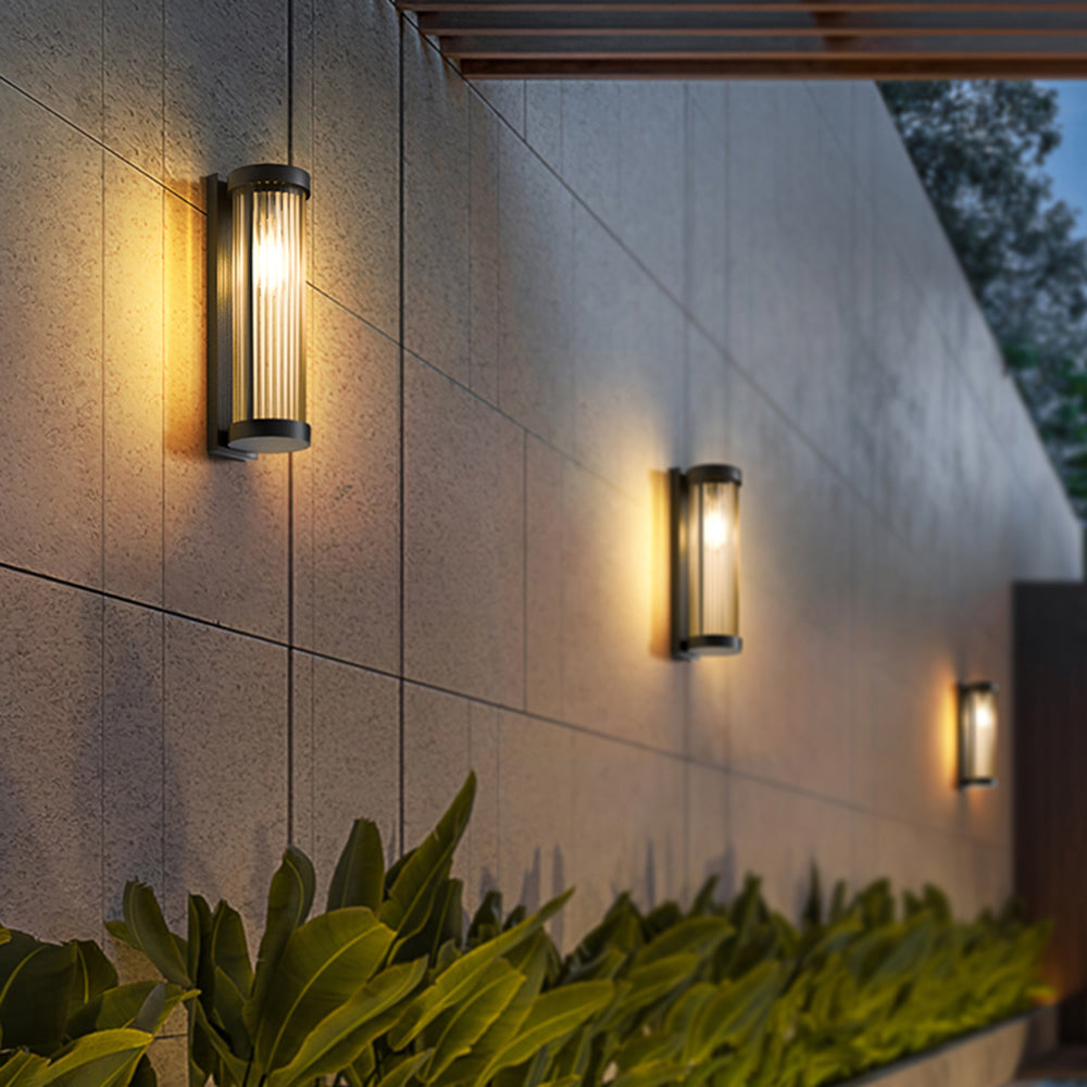 Solar Powered Outdoor Wall Light for Patio and Garden