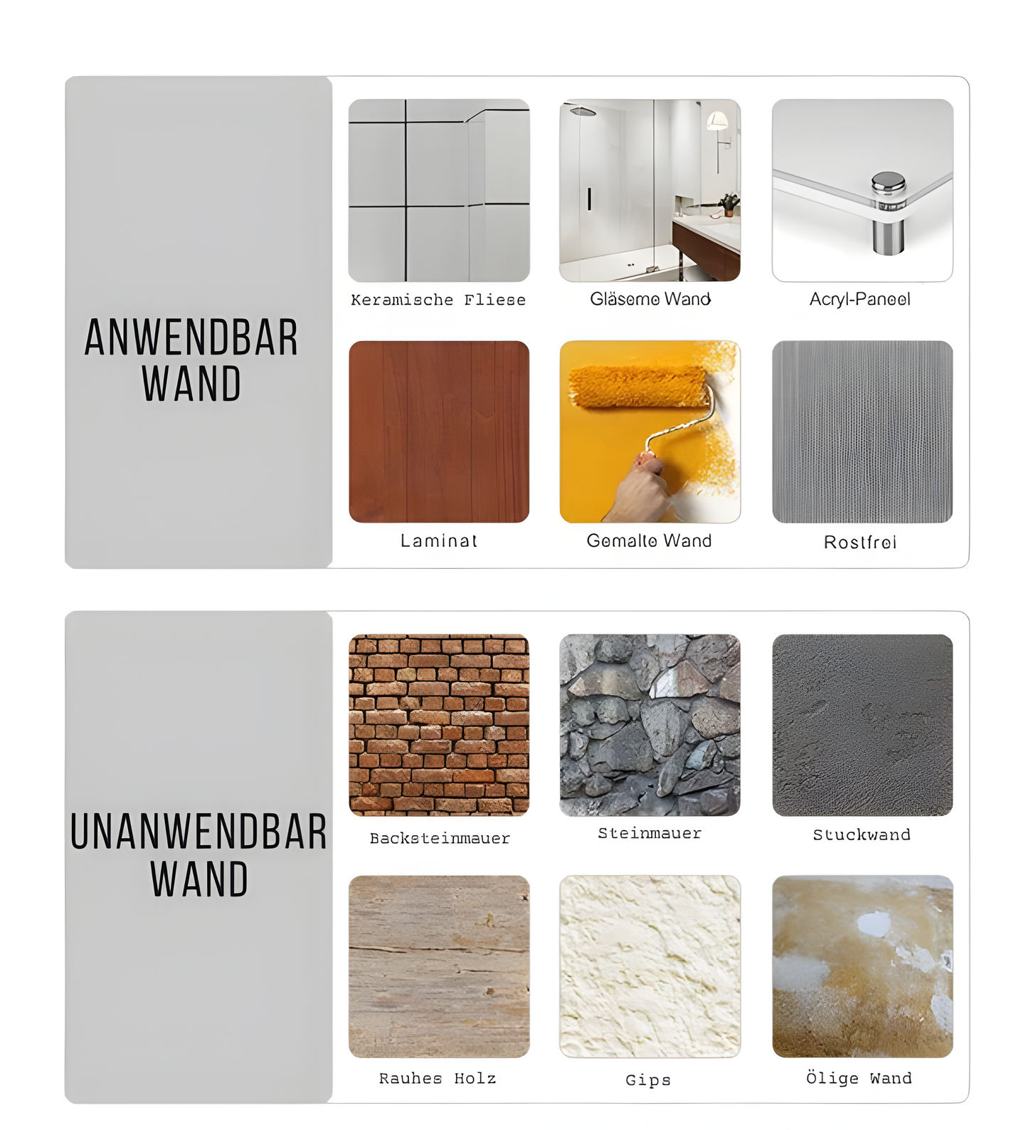 Simple Peel 3D Wall Stickers | Waterproof and Adhesive