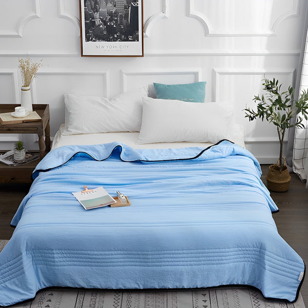 Lightweight Summer Blanket – Cool Breathable Throw