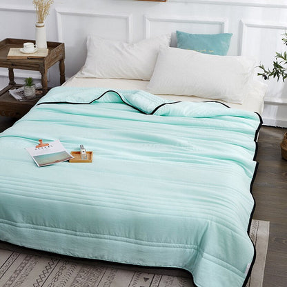 Lightweight Summer Blanket – Cool Breathable Throw