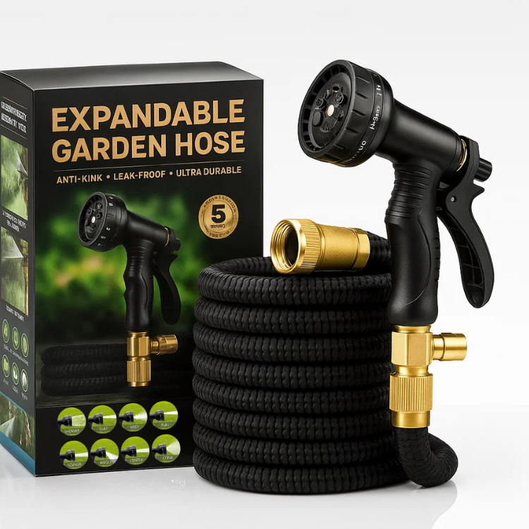 Flexible Long Lasting Kink Free Garden Water Hose - Luxicro
