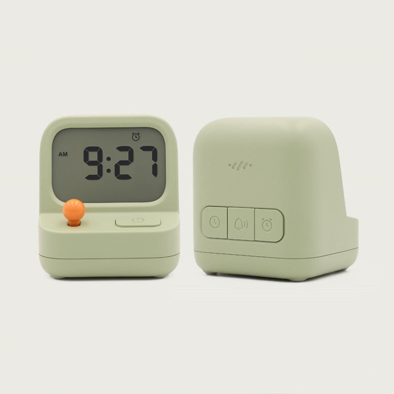 Classic Video Game System With Clock