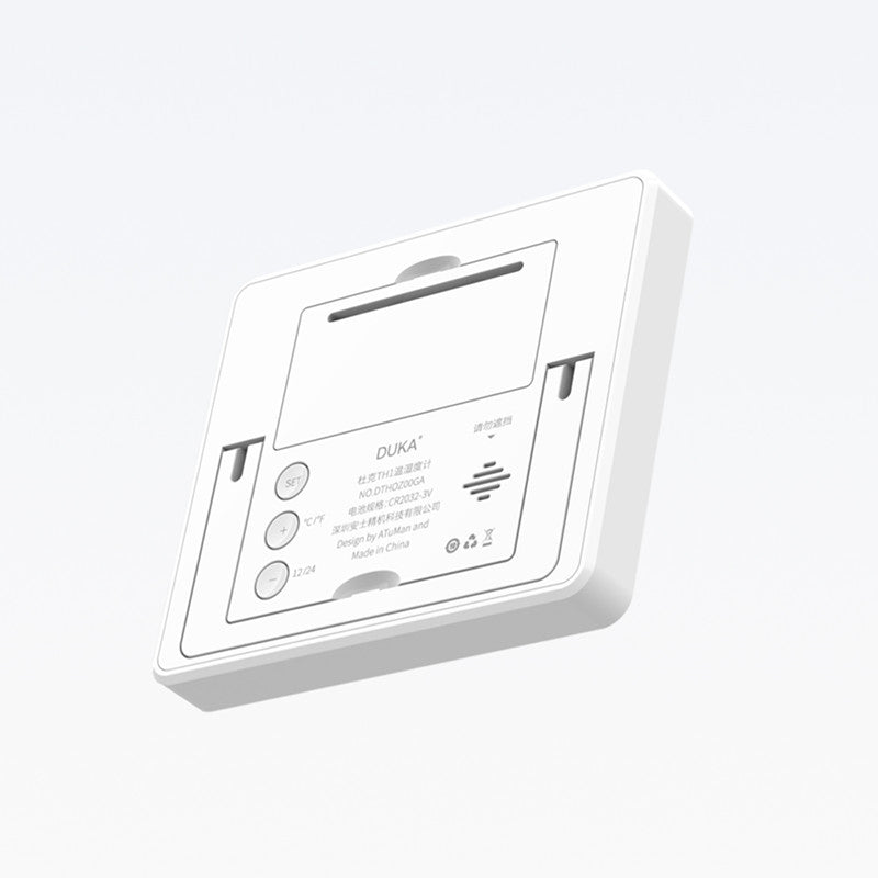 Precise LED Wall Clock Weather Station