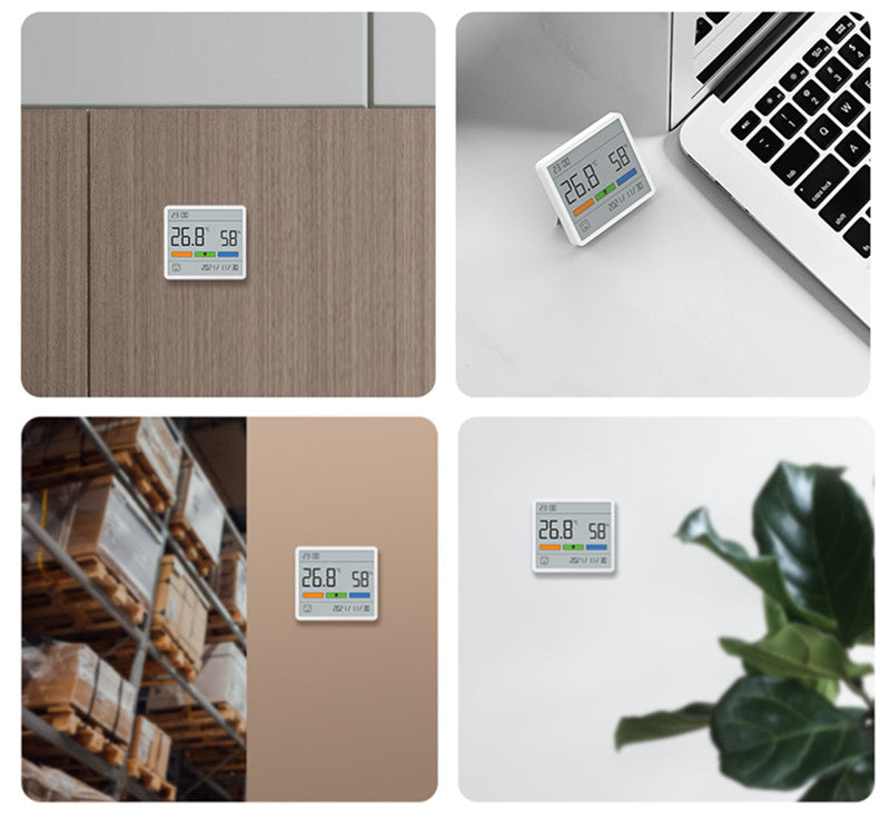 Precise LED Wall Clock Weather Station