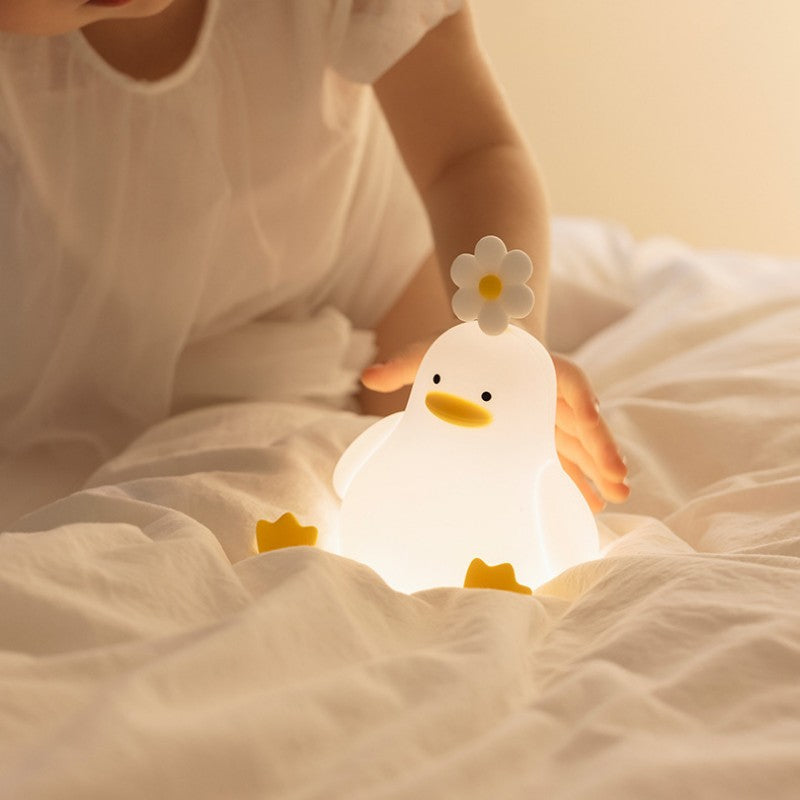 Gentle Glow Soft Silicone Bedside Lamp