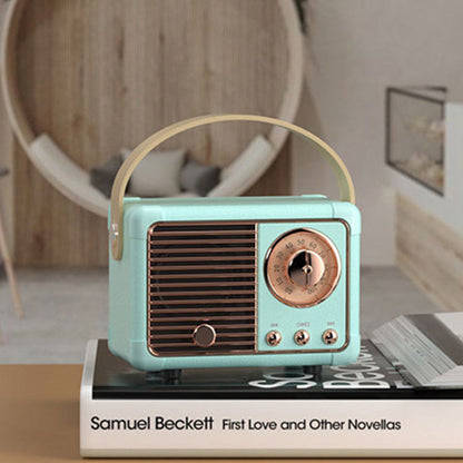 Compact Vintage Wireless Mini Speaker