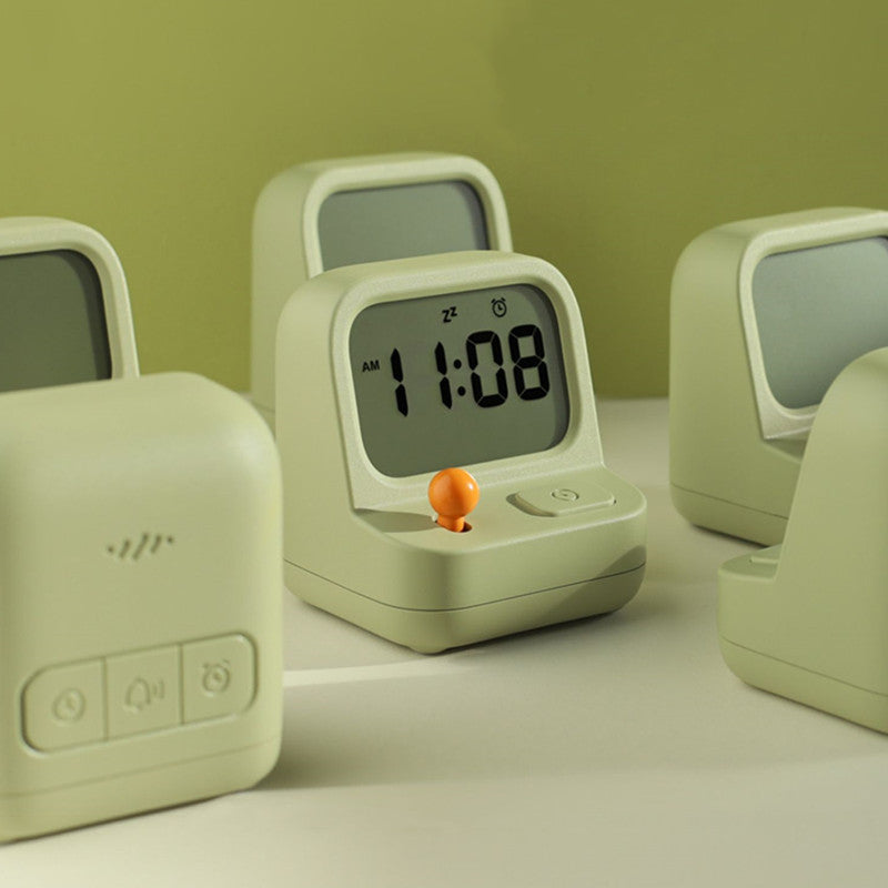 Classic Video Game System With Clock - Luxicro