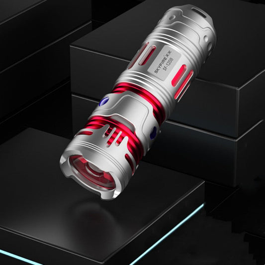 Bright Compact Rechargeable LED Finger Flashlight - Luxicro
