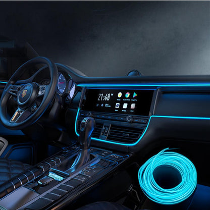 Colorful Car Interior LED Lighting Strip Kit - Luxicro