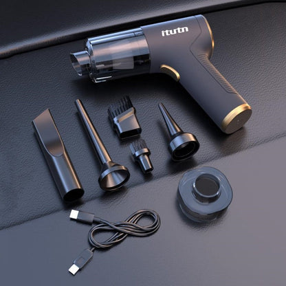 Portable Compact Wireless Auto Vacuum Cleaner - Luxicro